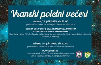 Vranski poletni večeri 2025 – oživimo kulturno dediščino