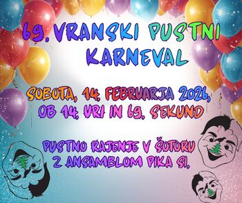 69. PUSTNI KARNEVAL NA VRANSKEM