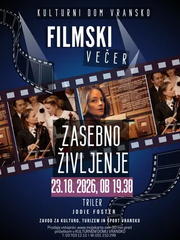 Filmski večer: ZASEBNO ŽIVLJENJE