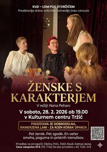 Ženske s karakterjem - gledališka komedija