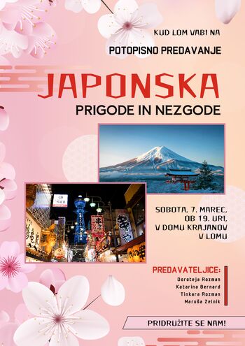 Japonska - potopisno predavanje