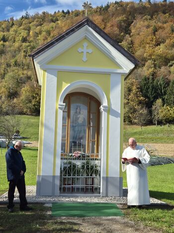 Obnova kapelice v Selu Obnova kapelice v Selu
