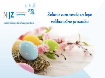 Velikonočno voščilo - NIJZ