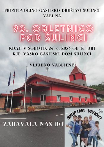 90. obletnica PGD Šulinci