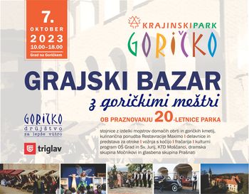 Grajski bazar z goričkimi meštri ob 20-letnici parka