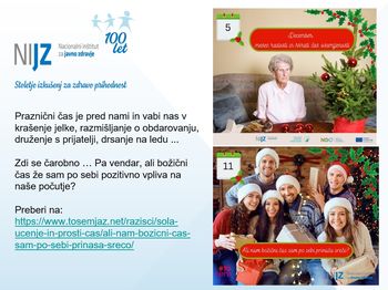 December: mesec radosti in hkrati čas osamljenosti