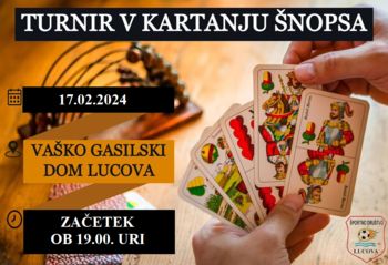 Turnir v kartanju šnopsa