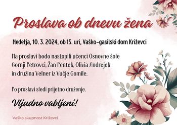 PROSLAVA OB DNEVU ŽENA