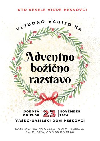 Adventno-božično razstava