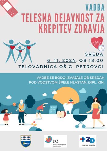 Vadba - telesna dejavnost za krepitev zdravja