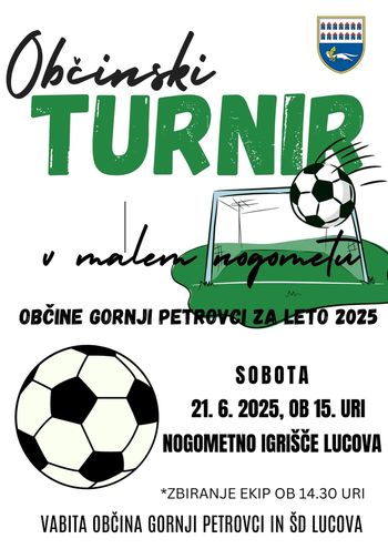 Občinski turnir v malem nogometu