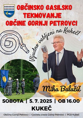 Občinsko gasilsko tekmovanje Občine Gornji Petrovci 