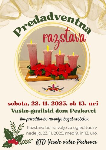 Predadventna razstava