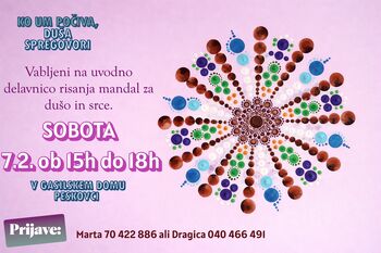 Delavnica risanja mandal