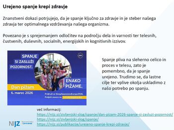 Dan pižam 2026: Spanje si zasluži pozornost