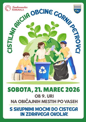 Čistilna akcija Občine Gornji Petrovci