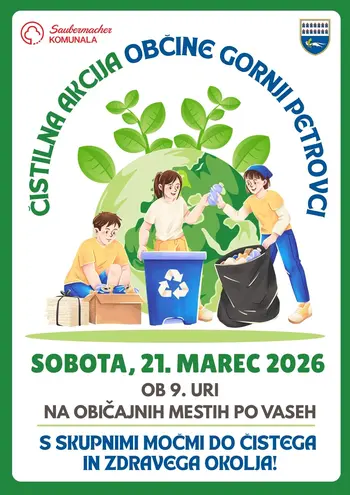Čistilna akcija Občine Gornji Petrovci