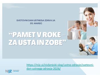 SVETOVNI DAN USTNEGA ZDRAVJA 2026