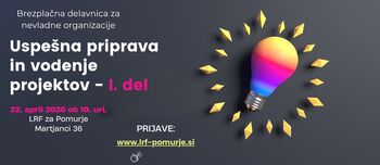 Uspešna priprava in vodenje projektov – I. del