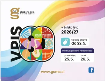 Vpis v Glasbeno šolo Murska Sobota – oddelek Gornji Petrovci