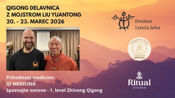 Prihodnost medicine - Qi medicina - Qigong delavnica z mojstrom Liu Yuantongom