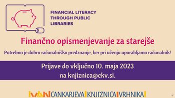 FINLIT - Finančno opismenjevanje za starejše FINLIT - Finančno opismenjevanje za starejše