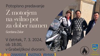 Potopisno predavanje – Z motorjem na svilno pot za dober namen