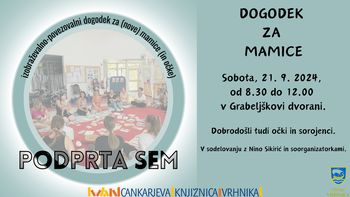 Dogodek za mamice – Nina Sikirić