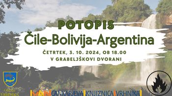 Potopisno predavanje: Čile – Bolivija – Argentina / Matej Košir