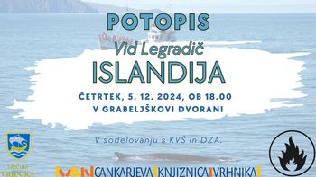 Vid Legradič -  Potopisno predavanje: Islandija