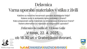 Varna uporaba materialov v stiku z živili