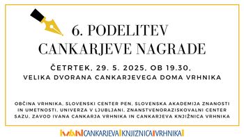 6. podelitev Cankarjeve nagrade