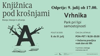 Odprtje Knjižnice pod krošnjami