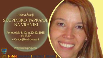 Helena Žakelj - Skupinsko tapkanje na Vrhniki
