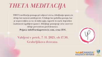 Urška Petrovčič – Tečaj THETA meditacije