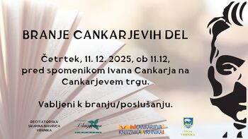 Branje Cankarjevih del