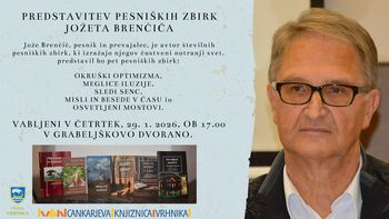 Jože Brenčič – predstavitev pesniških zbirk