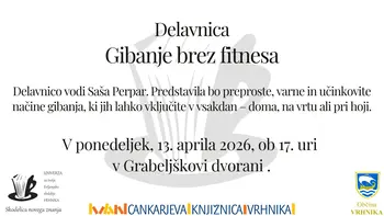 U3ŽO Vrhnika – Delavnica: Gibanje brez fitnesa