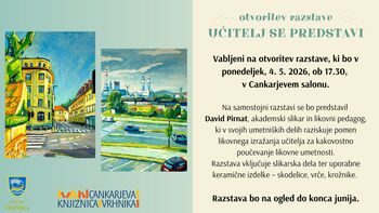 Otvoritev razstave Učitelj se predstavi