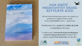 Ivan Simčič – Predstavitev knjige: Kettejeve sledi
