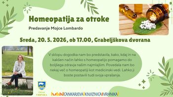 Predavanje Homeopatija za otroke