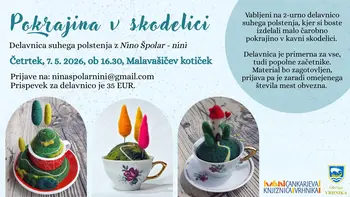 Delavnica polstenja: Pokrajina v skodelici