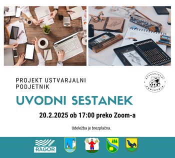 Uvodni sestanek Ustvarjalnega podjetnika