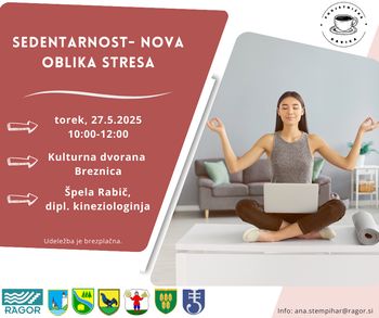 Sedentarnost - nova oblika stresa