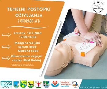 Temeljni postopki oživljanja z uporabo AED