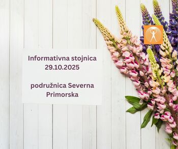 Informativna stojnica ob Svetovnem dnevu psoriaze v Hiši dobre volje Miren