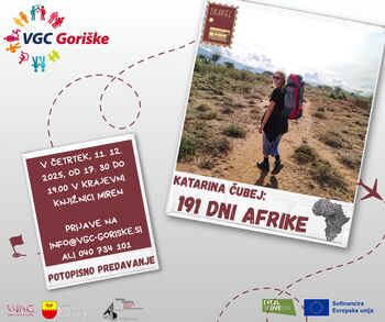 Potopisno predavanje 191 dni po Afriki