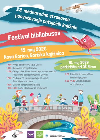 Festival bibliobusov v Mirnu in Novi Gorici