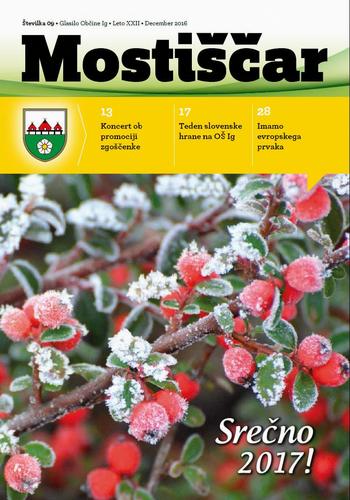 Praznična številka Mostiščarja 