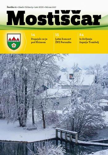 Mostiščar februar 2017